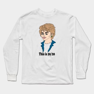 BARBARA WALTERS FAN ART Long Sleeve T-Shirt